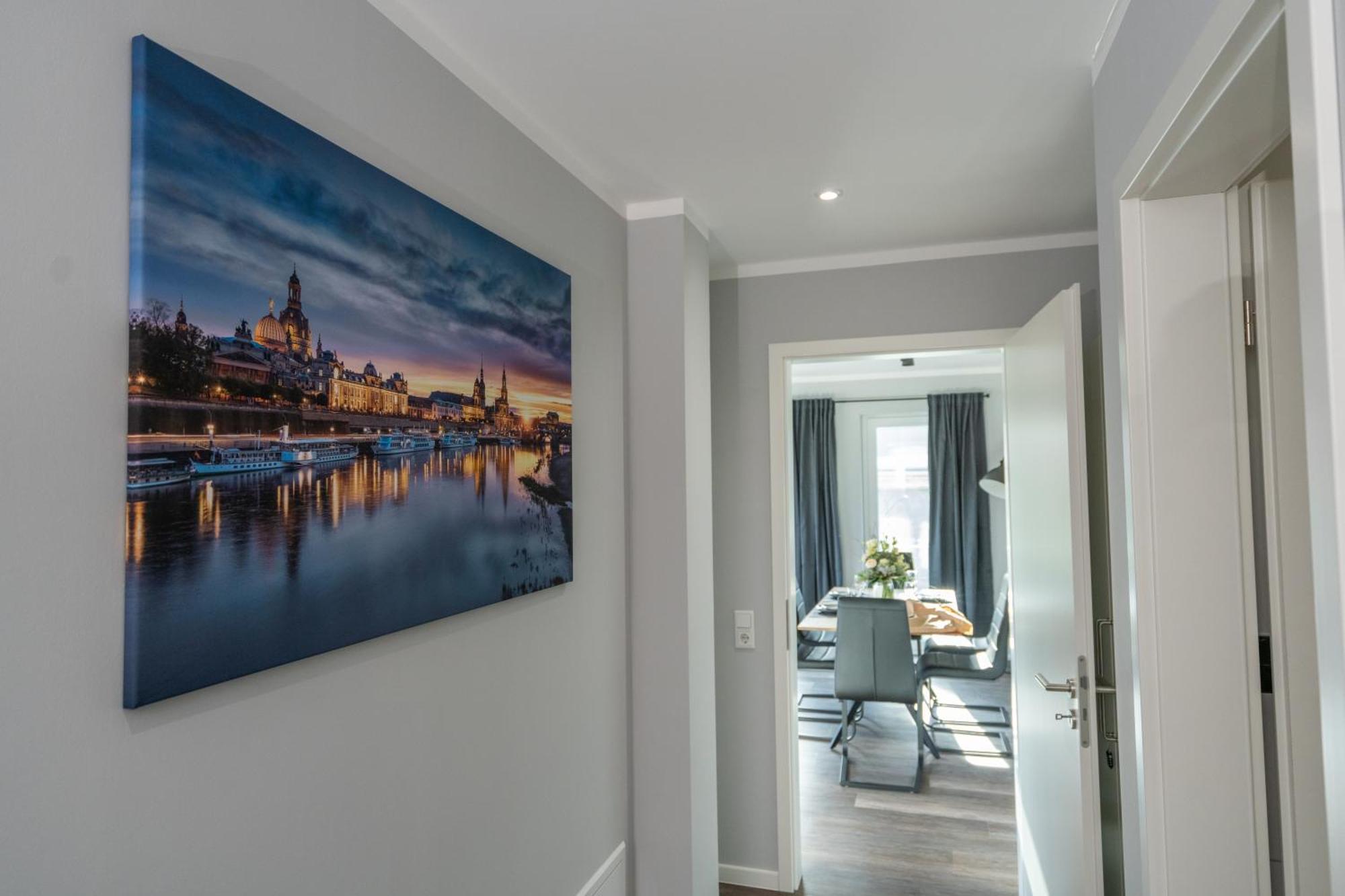 Cozy City Dream Apartment Mit Terrasse Und Parkplatz - 90M² Dresden Eksteriør billede
