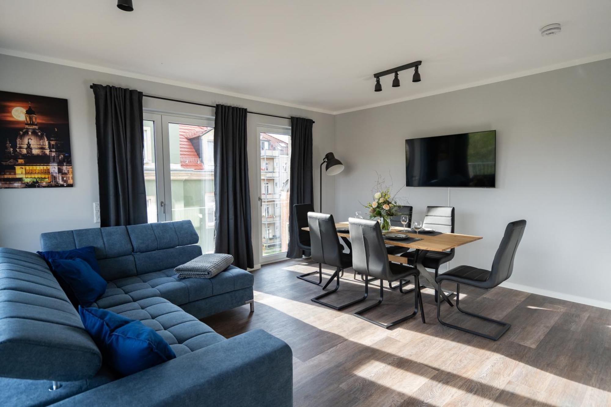 Cozy City Dream Apartment Mit Terrasse Und Parkplatz - 90M² Dresden Eksteriør billede