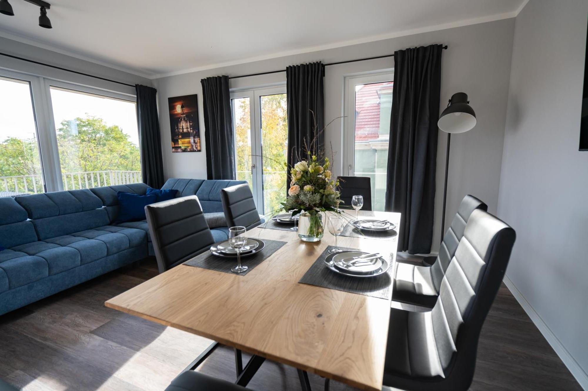Cozy City Dream Apartment Mit Terrasse Und Parkplatz - 90M² Dresden Eksteriør billede
